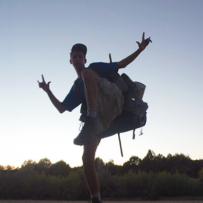 Wilderness student